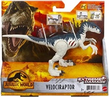 Jurassic World Dominion: Extreme Damage - Velociraptor (17cm)