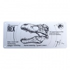 Sign: Jurassic Park - T-rex Schematic