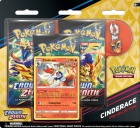 Pokemon TCG SWSH12.5: Crown Zenith Pin Collection 3-Pack Blister - Cinderace