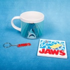 Muki: Jaws - Sonic Be Aware, Mug & Jigsaw Puzzle Set (250ml)