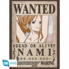 Juliste: One Piece - Wanted Nami (52x38cm)