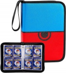 Korttikansio: Pokemon korteille - Red Blue (4-Pocket)