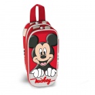 Disney Double Pencil Case Mickey Bobblehead