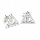 Korvakoru: Harry Potter - Deathly Hallow Stud (Sterling Silver)