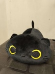 Pehmolelu: Black Cat Laying Down (35cm)