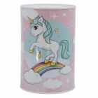 Sstpossu: Unicorn Clouds Metallic Piggy Bank