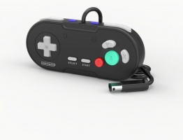 Retro-Bit: Legacy GC Wired Controller - Black (WII/GAMECUBE)