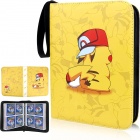 Korttikansio: Pokemon korteille - Yellow With Cap (4-Pocket)