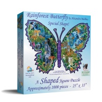 Palapeli: Rainforest Butterfly (1000)