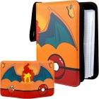 Korttikansio: Pokemon korteille - Orange Wing (4-Pocket)