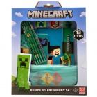 Kirjoitustarvikesetti: Minecraft Stationery Set (Steve)