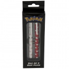 Pokemon Pokeball Blister 2 Ballpoint Pens