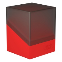 Ultimate Guard: Boulder Deck Case 100+ Synergy (Black/Red)