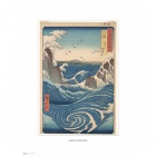 Juliste: Utagawa Hiroshige - Naruto Whirlpool Art Print (30x40cm)