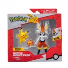 Figuuri: Pokemon Battle Figure Pack - Pikachu And Cinderace