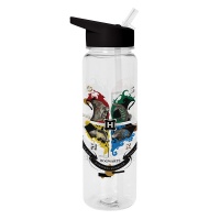Juomapullo: Harry Potter - Crest Plastic Water Bottle (540ml)