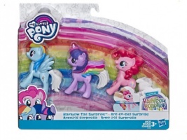 My Little Pony: Rainbow Tail Surprise (3-pack)
