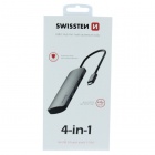 Swissten: USB-C 3.0 Hub 4-in-1