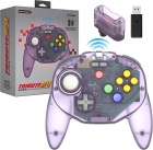 Retro-Bit: Tribute 64 Wireless Controller (N64,PC,Switch) Purple