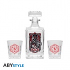 Lasi: Dungeons & Dragons - Logo Set (Decanter + 2 Glasses)