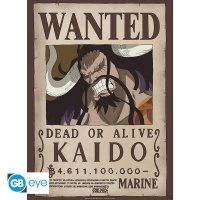 Juliste: One Piece  - Wanted Kaido (52x38cm)