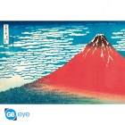 Hokusai - Poster Red Fuji (91.5x61)