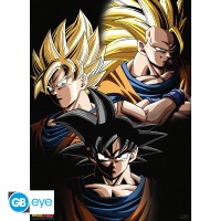 Juliste: Dragon Ball - Goku Transformations (52x38cm)