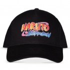 Lippis: Naruto Shippuden - Logo, Black (Adjustable Cap)