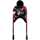 Pipo: Venom - Sherpa Beanie (Black & Red)