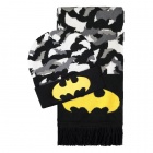 Pipo: Batman - Camo Giftset, Orange Logo (Beanie & Scarf)