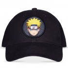 Lippis: Naruto Shippuden - Face Logo (Black) (Adjustable Cap)