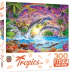 Palapeli: Masterpieces - Tropics Fantasy Isle Ez Grip (300)