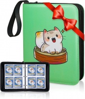 Korttikansio: Pokemon korteille - Bao Bun Cat (4-Pocket)