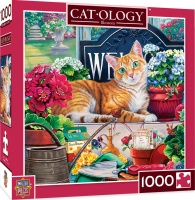 Palapeli: Masterpieces - Cat-Ology Blossom (1000)