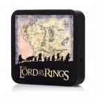 The Lord Of The Rings Map 3d Lamp