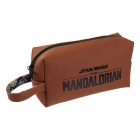 Star Wars: The Mandalorian Wash Bag Logo Brown