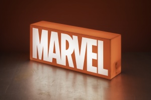 Lamppu: Marvel - Logo Lamp (Red)