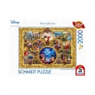 Puzzle - Thomas Kinkade: Mickey & Minnie Dreams Collection (2000 Pieces)