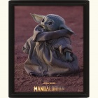 Taulu: Star Wars, The Mandalorian - Grogu, Wall Art 3D (26x20cm)