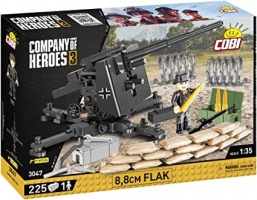 Cobi: Company Of Heroes 3 -  8.8 Cm Flak Gun (225)