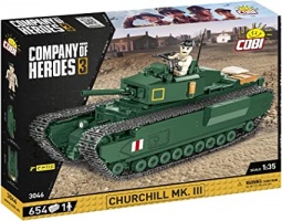 Cobi: Company Of Heroes 3 -  Churchill Mk. III (654)