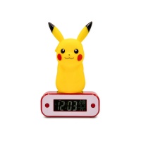 Pokemon: Alarm Clock With Light - Pikachu (18cm)