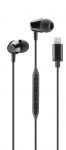 MusicSound: In-Ear Nappikuulokkeet MFI Lightning Liitnnll (Musta)