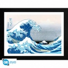 Taulu: Hokusai - Great Wave Framed Print (30x40cm)