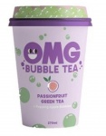 Kuplatee: OMG Bubble Tea - Passionhedelm, Omena Palloilla (270ml)