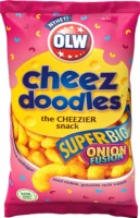OLW: Cheez Doodles - Onion Fusion Juustosnacks (200g)