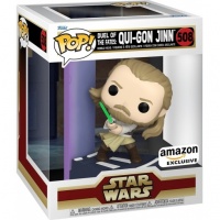 Funko Pop! Deluxe: Disney Star Wars: Duel Of The Fates - Qui-Gon Jinn Bobble-head