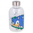 Juomapullo: Sonic The Hedgehog - Glass Bottle (620ml)