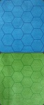 Reversible Megamat Blue/Green (1'' hexes) 34.5"X48"