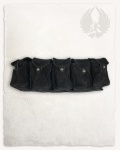 LARP Varustus: Rickar bag belt (black)
